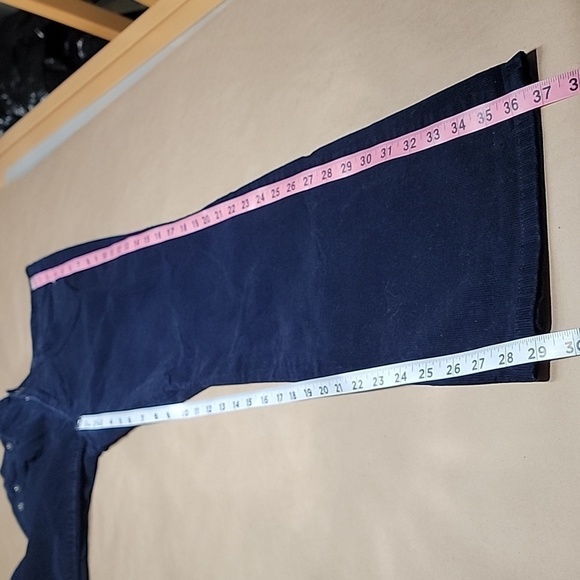 Loft Size 6 P Dark Blue Corduory "Original Boot" Jean Style Pants, Exc Used Cond - Picture 9 of 13